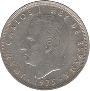 25 Pesetas - Juan Carlos I obverse image