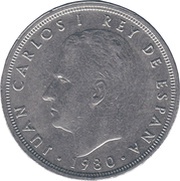 50 Pesetas - Juan Carlos I España '82 obverse image