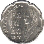 50 Pesetas - Juan Carlos I obverse image