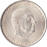 100 Pesetas - Francisco Franco obverse image