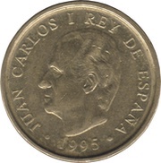 100 Pesetas - Juan Carlos I FAO obverse image