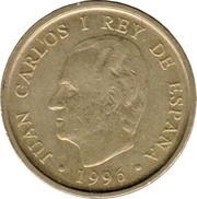 100 Pesetas - Juan Carlos I National Library obverse image