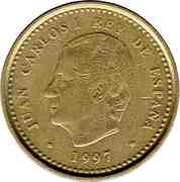 100 Pesetas - Juan Carlos I Teatro Real obverse image