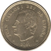 100 Pesetas - Juan Carlos I Last Peseta obverse image