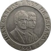 200 Pesetas - Juan Carlos I Cybele obverse image