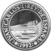 200 Pesetas Torre del Oro obverse image