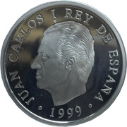 1000 Pesetas - Juan Carlos I Sydney 2000 obverse image