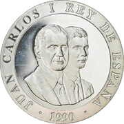 2000 Pesetas - Juan Carlos I Soccer obverse image