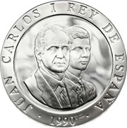 2000 Pesetas - Juan Carlos I Running obverse image