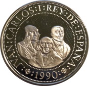 2000 Pesetas Hidalgo, Morelos and Juarez obverse image