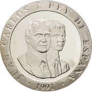 2000 Pesetas - Juan Carlos I Tennis obverse image