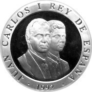 2000 Pesetas - Juan Carlos I Chariot Racing obverse image