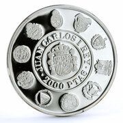 2000 Pesetas Spanish Lynx obverse image
