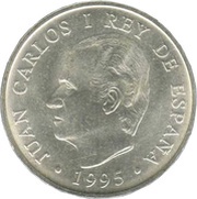 2000 Pesetas - Juan Carlos I Presidency of the council of the European Union obverse image