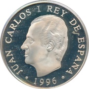 2000 Pesetas - Juan Carlos I Wolves obverse image