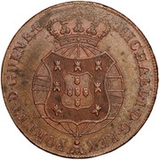 2 Macutas - Miguel I Pattern obverse image