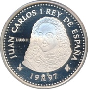 2000 Pesetas Luis I obverse image