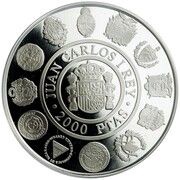 2000 Pesetas Flamenco obverse image