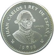 2000 Pesetas Carlos IV obverse image