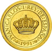 5000 Pesetas - Juan Carlos I Fernando VI obverse image