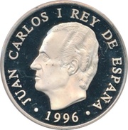 5000 Pesetas - Juan Carlos I Park Guell obverse image