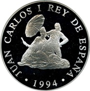 10 000 Pesetas The Parasol obverse image