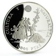 10 000 Pesetas The nude maja, Spain, 1996 reverse image
