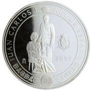 10 000 Pesetas - Juan Carlos I The King and the Queen obverse image