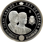 10 000 Pesetas - Juan Carlos I The King and the Prince obverse image