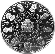 10 000 Pesetas - Juan Carlos I The Royal Family, Spain, 1999 reverse image