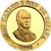 20 000 Pesetas - Juan Carlos I Ruins of Empuries obverse image