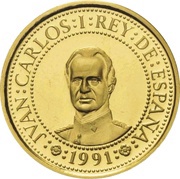 20 000 Pesetas - Juan Carlos I Huascar obverse image