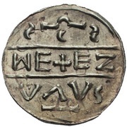 Denar - Ulrich, Bohemia, 1012-1034 reverse image