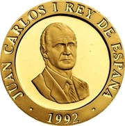 20 000 Pesetas - Juan Carlos I Palau Sant Jordi Arena obverse image