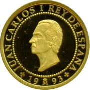 20 000 Pesetas - Juan Carlos I Holy Jacobean Year obverse image