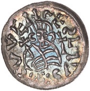 Denar - Ulrich, Bohemia, 1012-1034 reverse image