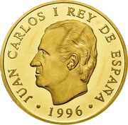 80 000 Pesetas - Juan Carlos I Blind Man's Bluff obverse image