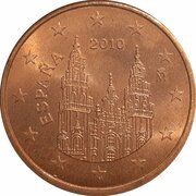 2 Euro Cents 2nd type obverse image