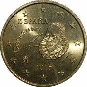 50 Euro Cents 2nd type; 2nd map obverse image