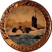 1½ Euro Submarien Galerna obverse image