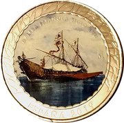 1½ Euro Spanish Galley 17th century obverse image