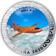 1½ Euros Bell X-1 obverse image