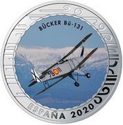 1½ Euros Bücker Bü-131 obverse image