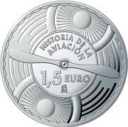 1½ Euros Casa C-101 Aviojet, Spain, 2020 reverse image