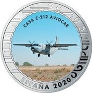 1½ Euros Casa C-212 Aviocar obverse image