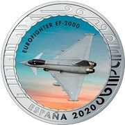 1½ Euros Eurofighter EF-2000 obverse image