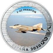 1½ Euros F-4C Phantom obverse image