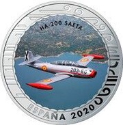 1½ Euros HA-200 Saeta obverse image