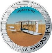 1½ Euros Wright Flyer obverse image