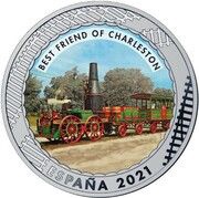 1½ Euros Best Friend of Charleston obverse image